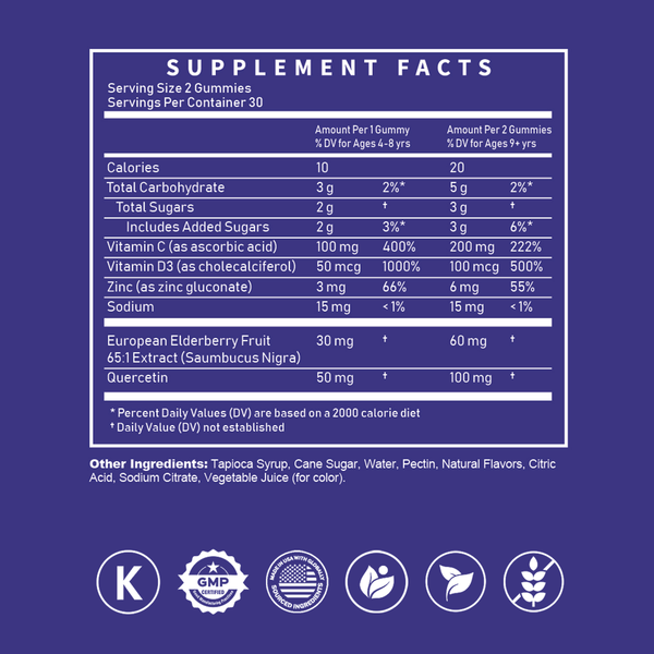 Z-Stack® Plus Elderberry Gummies
