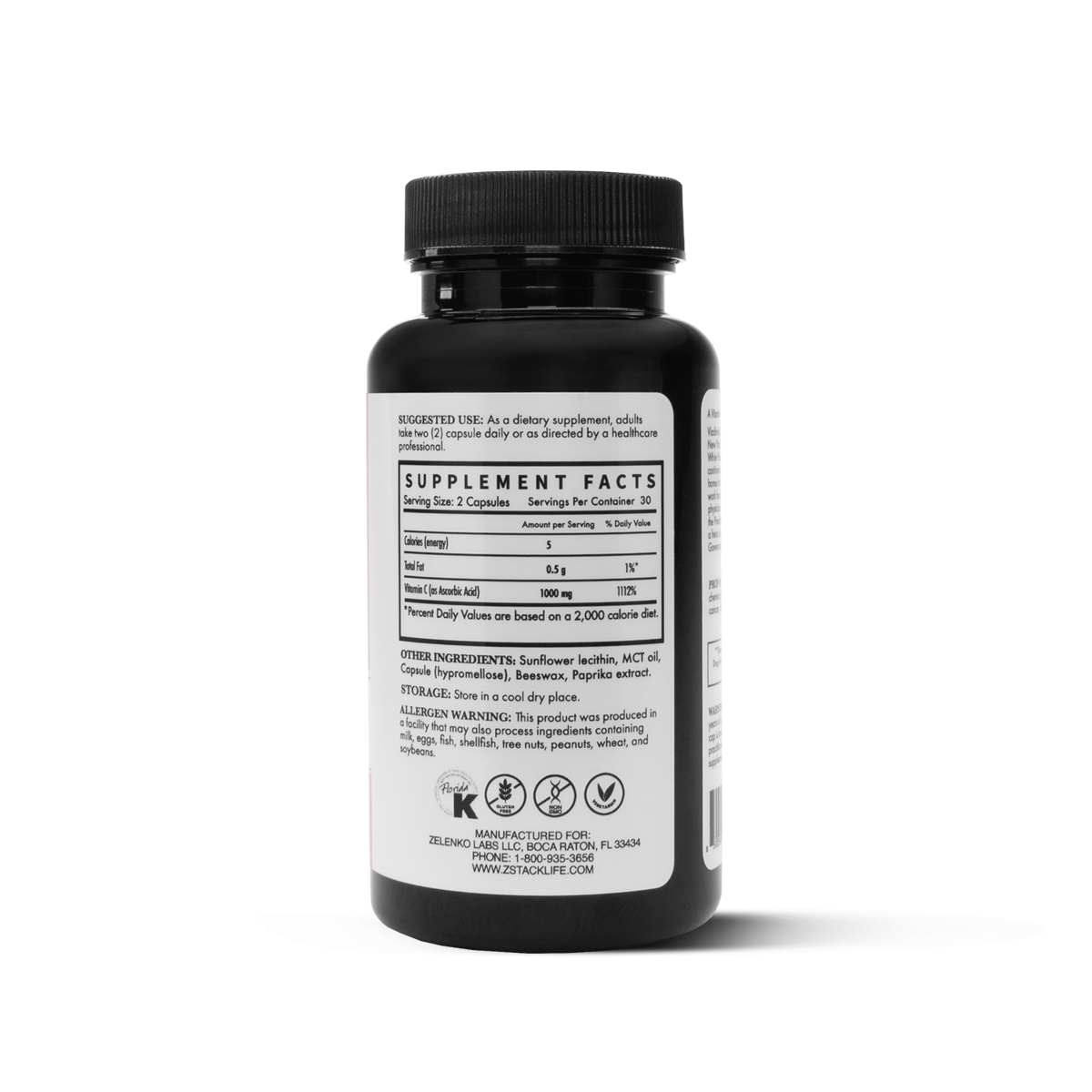 Zelenko Liposomal-C – vitamin C with natural ingredients
