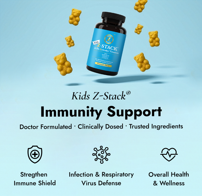 Kids Z-Stack benefits banner